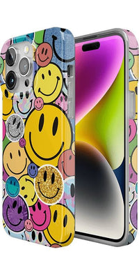 All Smiles | Smiley Face Sticker Case iPhone Case get.casely 