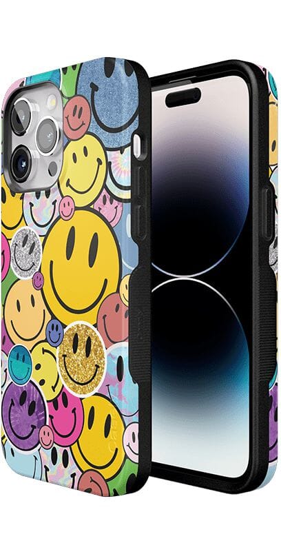 All Smiles | Smiley Face Sticker Case iPhone Case get.casely 