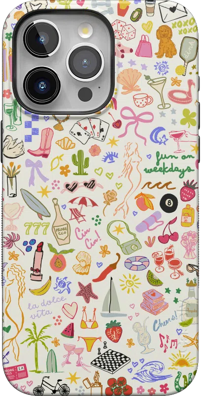 All the Fun Things | Fun on Weekdays Case iPhone Case get.casely 