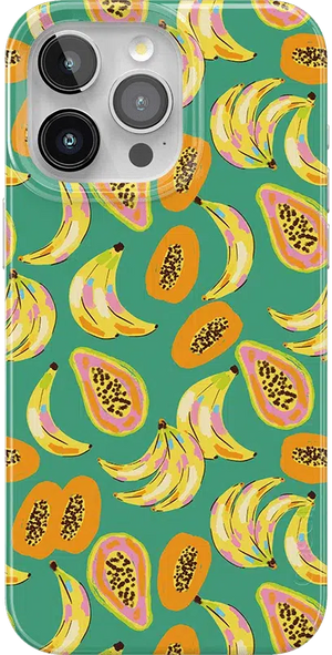 Papaya Palms | Dippin' Daisy's Isla Tropical Case iPhone Case get.casely Classic + MagSafe® iPhone 15 Pro Max