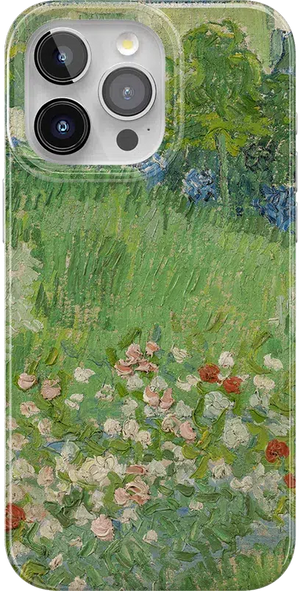 Vincent’s Admired Garden | Van Gogh Museum Case iPhone Case get.casely Classic + MagSafe® iPhone 15 Pro Max 