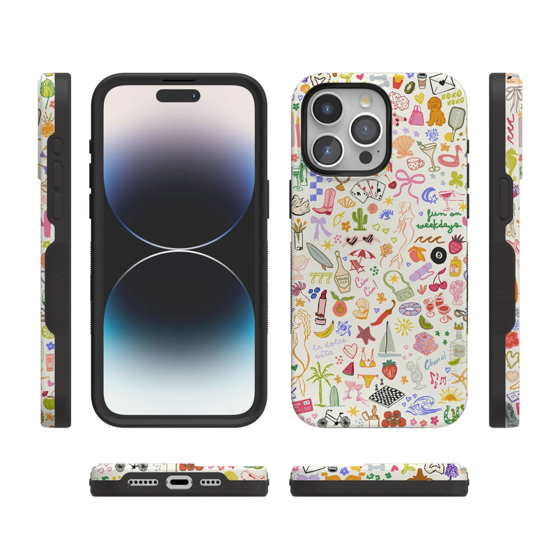 All the Fun Things | Fun on Weekdays Case iPhone Case get.casely 