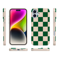 Fit Check | Green Checkerboard Case iPhone Case get.casely 