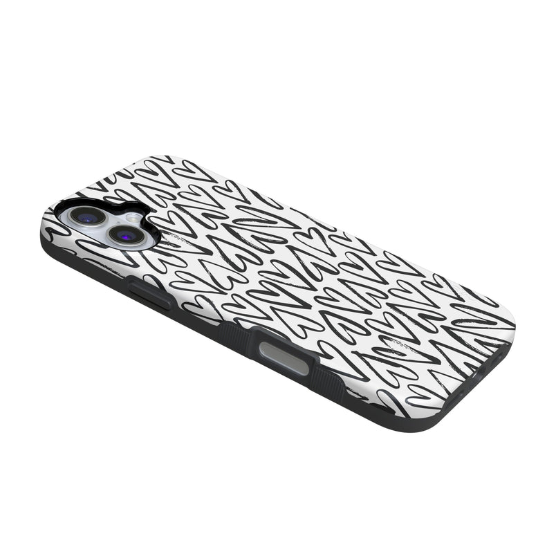 Heart Throb | Endless Hearts Case iPhone Case get.casely 