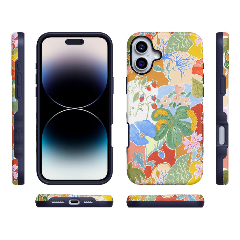 Botanical Blooms | Floral Patchwork Case iPhone Case get.casely 