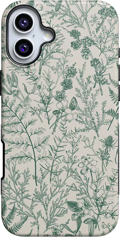 Sage Garden | Green Floral Case iPhone Case get.casely Bold + MagSafe® iPhone 16 Plus