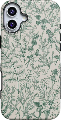 Sage Garden | Green Floral Case iPhone Case get.casely Bold + MagSafe® iPhone 16 Plus