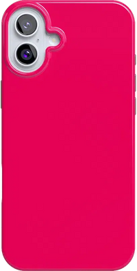 Think Pink | Solid Neon Pink Case iPhone Case get.casely Classic + MagSafe® iPhone 16 Plus 