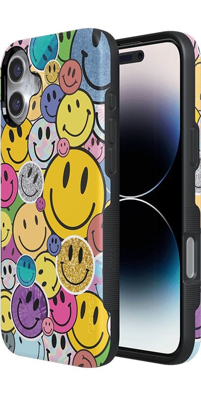 All Smiles | Smiley Face Sticker Case iPhone Case get.casely 