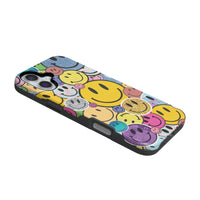 All Smiles | Smiley Face Sticker Case iPhone Case get.casely 