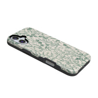 Sage Garden | Green Floral Case iPhone Case get.casely 