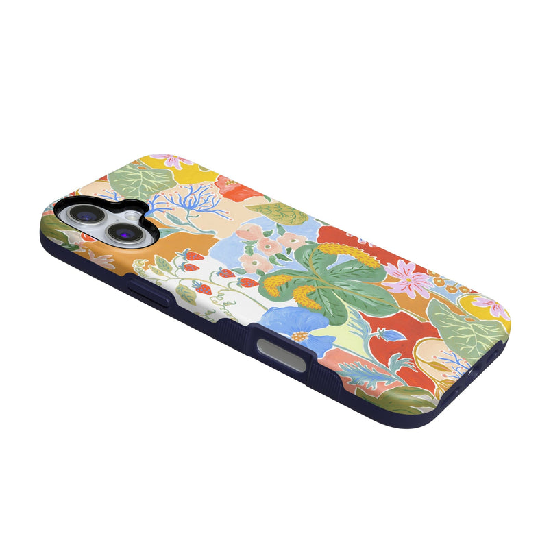 Botanical Blooms | Floral Patchwork Case iPhone Case get.casely 