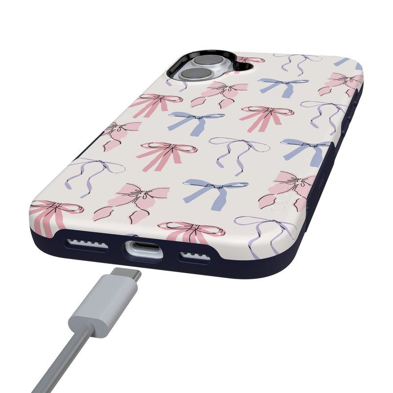 Coquette Girlie | Pastel Bows Case Phone Case Casetry 