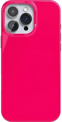 Think Pink | Solid Neon Pink Case iPhone Case get.casely Classic + MagSafe® iPhone 16 Pro Max 