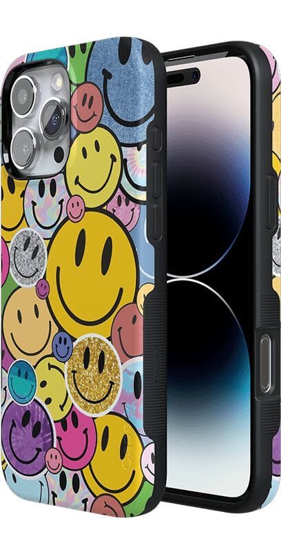 All Smiles | Smiley Face Sticker Case iPhone Case get.casely 