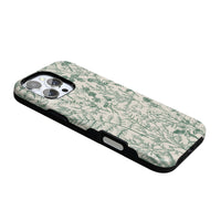 Sage Garden | Green Floral Case iPhone Case get.casely 