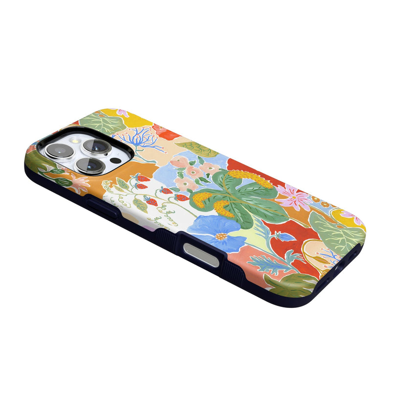 Botanical Blooms | Floral Patchwork Case iPhone Case get.casely 