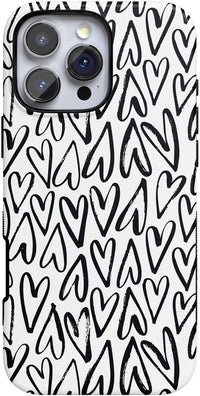 Heart Throb | Endless Hearts Case iPhone Case get.casely Bold + MagSafe® iPhone 16 Pro Max 