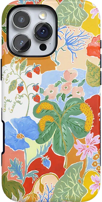 Botanical Blooms | Floral Patchwork Case iPhone Case get.casely Bold + MagSafe® iPhone 16 Pro Max 