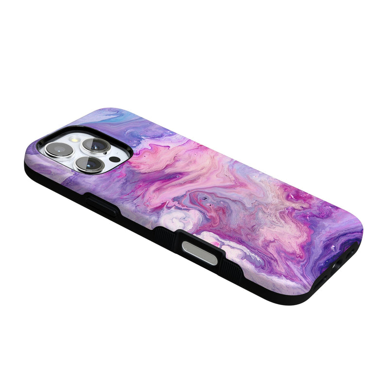 Tie Dying Over You | Purple Marble iPhone Case iPhone Case get.casely 