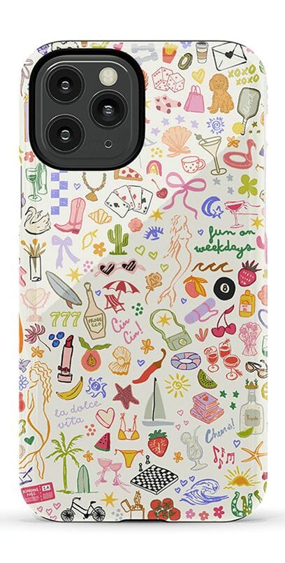 All the Fun Things | Fun on Weekdays Case iPhone Case get.casely Essential iPhone 11 Pro