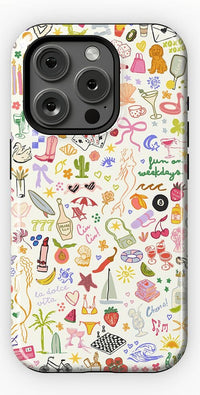 All the Fun Things | Fun on Weekdays Case iPhone Case get.casely 