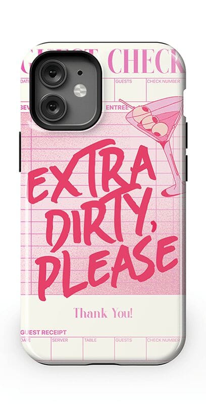 Extra Dirty Please | Fun on Weekdays Case iPhone Case get.casely Essential + MagSafe® iPhone 12 Mini 