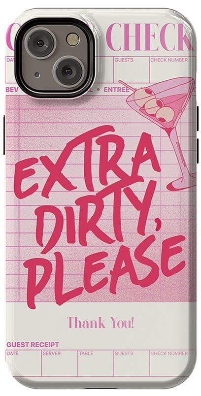 Extra Dirty Please | Fun on Weekdays Case iPhone Case get.casely Essential + MagSafe® iPhone 14 Plus 