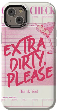 Extra Dirty Please | Fun on Weekdays Case iPhone Case get.casely Essential + MagSafe® iPhone 14 Plus 