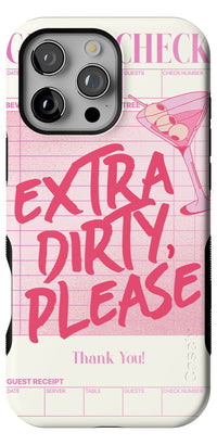 Extra Dirty Please | Fun on Weekdays Case iPhone Case get.casely Bold + MagSafe® iPhone 16 Pro Max 