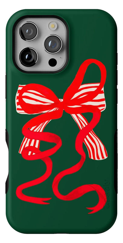 Santa's Favorite | Holiday Bow Case Phone Case Casetry Bold + MagSafe® iPhone 16 Pro Max 