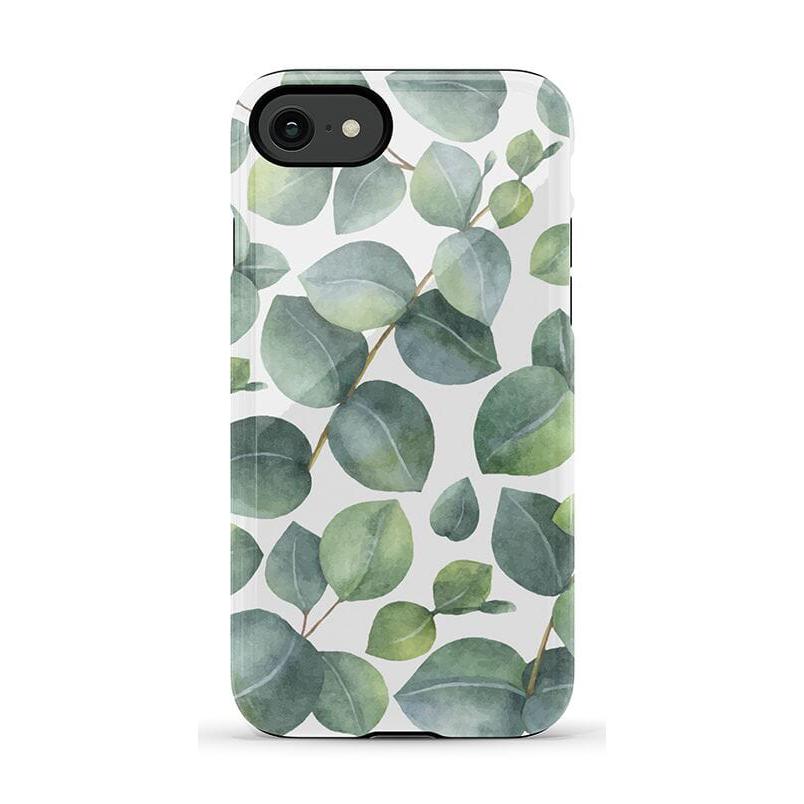 Leaf Me Alone | Green Floral Print Case iPhone Case get.casely Classic iPhone 12 Pro