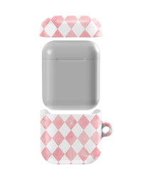 Queen of Diamonds | Pink Watercolor AirPods Case AirPods Case Casetry 