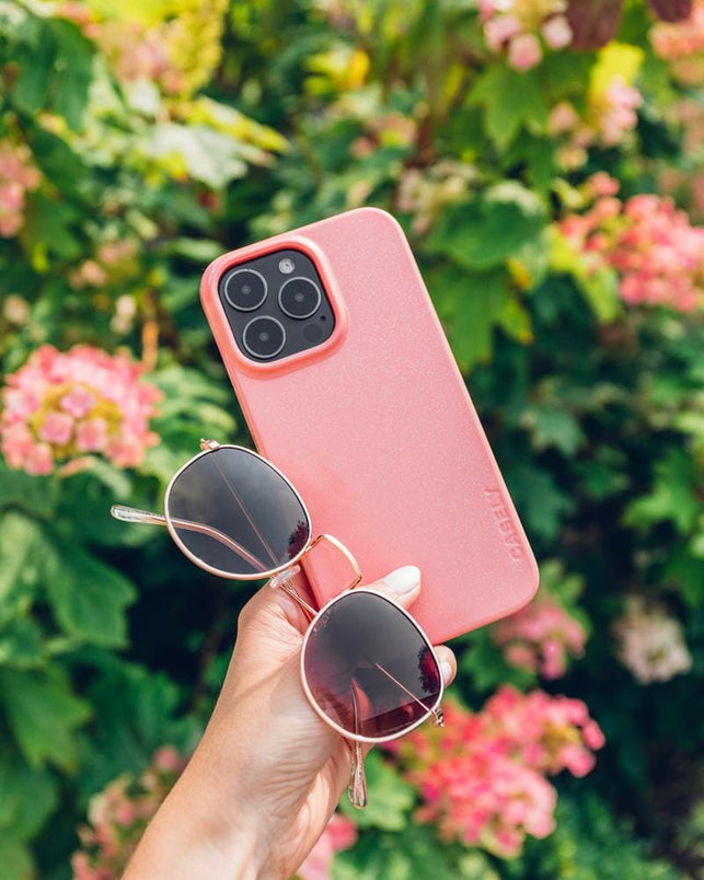 Sunkissed | Pink Pastel Shimmer Case iPhone Case get.casely