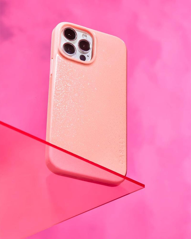 Sunkissed | Pink Pastel Shimmer Case iPhone Case get.casely