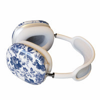 Rose to Fame | Blue & White Rose Floral AirPods Max Case AirPods Case Casetry 
