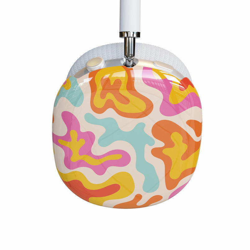 Tropical Color Splash | Abstract Retro AirPods Max Case AirPods Case Casetry 