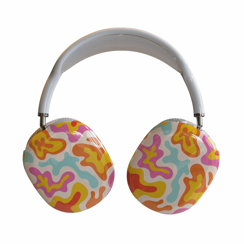 Tropical Color Splash | Abstract Retro AirPods Max Case AirPods Case Casetry 