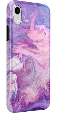 Tie Dying Over You | Purple Marble iPhone Case iPhone Case get.casely