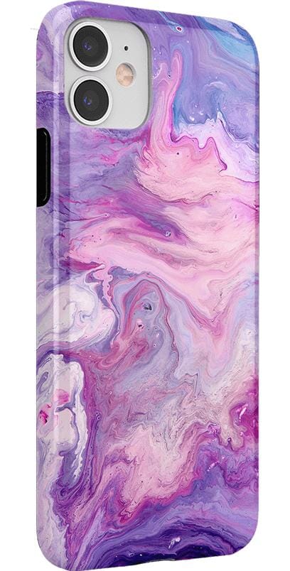 Tie Dying Over You | Purple Marble iPhone Case iPhone Case get.casely