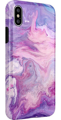 Tie Dying Over You | Purple Marble iPhone Case iPhone Case get.casely