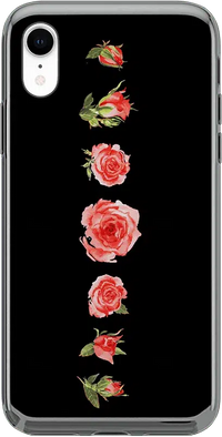 Accept the Rose | Blooming Red Rose Floral Case iPhone Case get.casely Classic iPhone XR 