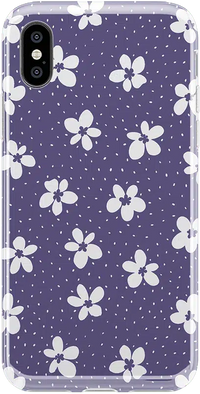Flower My World | Purple Mauve Floral Case iPhone Case get.casely Classic iPhone XS Max 