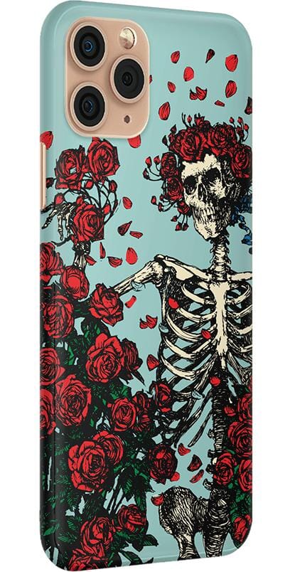 Forever Grateful | Grateful Dead Skeleton Floral Case iPhone Case Grateful Dead