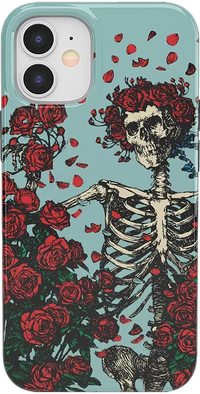 Forever Grateful | Grateful Dead Skeleton Floral Case iPhone Case Grateful Dead Classic iPhone 12 