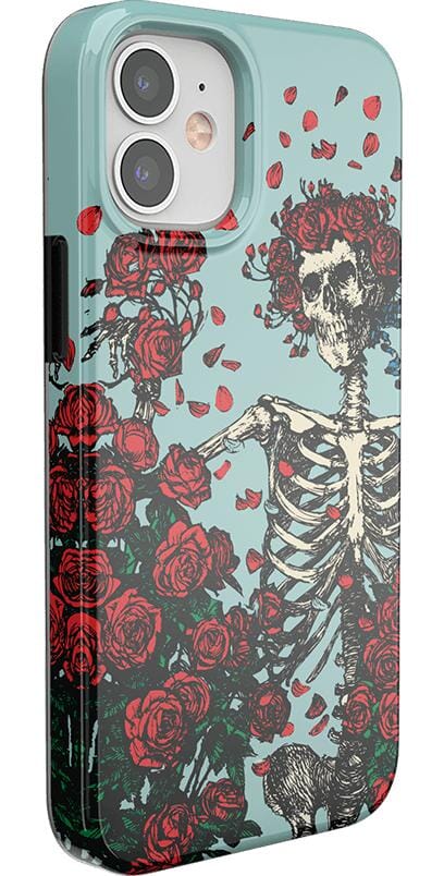 Forever Grateful | Grateful Dead Skeleton Floral Case iPhone Case Grateful Dead