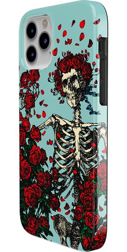 Forever Grateful | Grateful Dead Skeleton Floral Case iPhone Case Grateful Dead