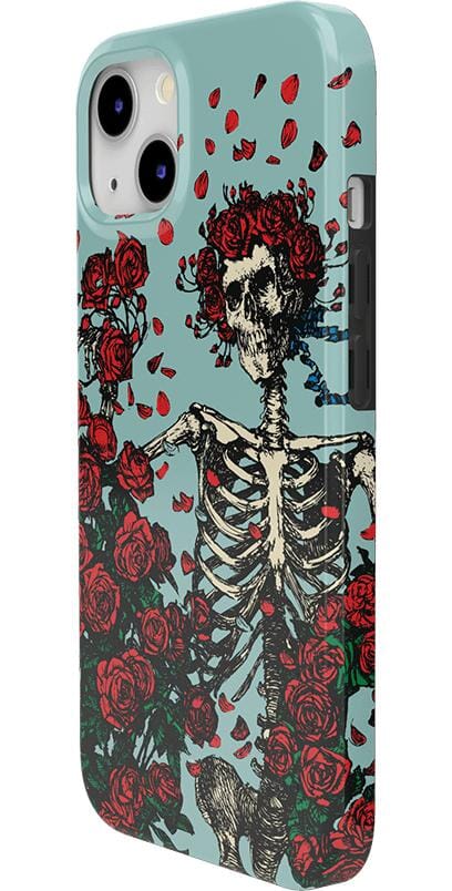 Forever Grateful | Grateful Dead Skeleton Floral Case iPhone Case Grateful Dead