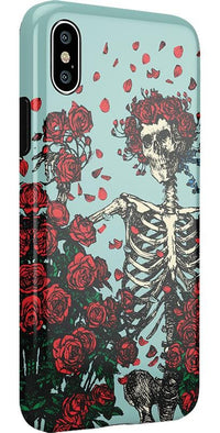 Forever Grateful | Grateful Dead Skeleton Floral Case iPhone Case Grateful Dead