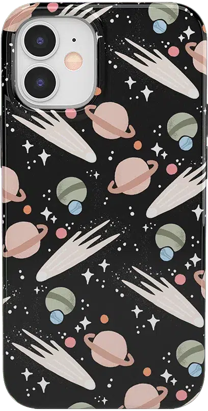 To The Moon & Back | Outer Space Case iPhone Case get.casely Classic iPhone 12 Mini 